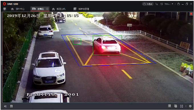 星光智能警戒球机准确识别车辆并联动跟踪演示视频